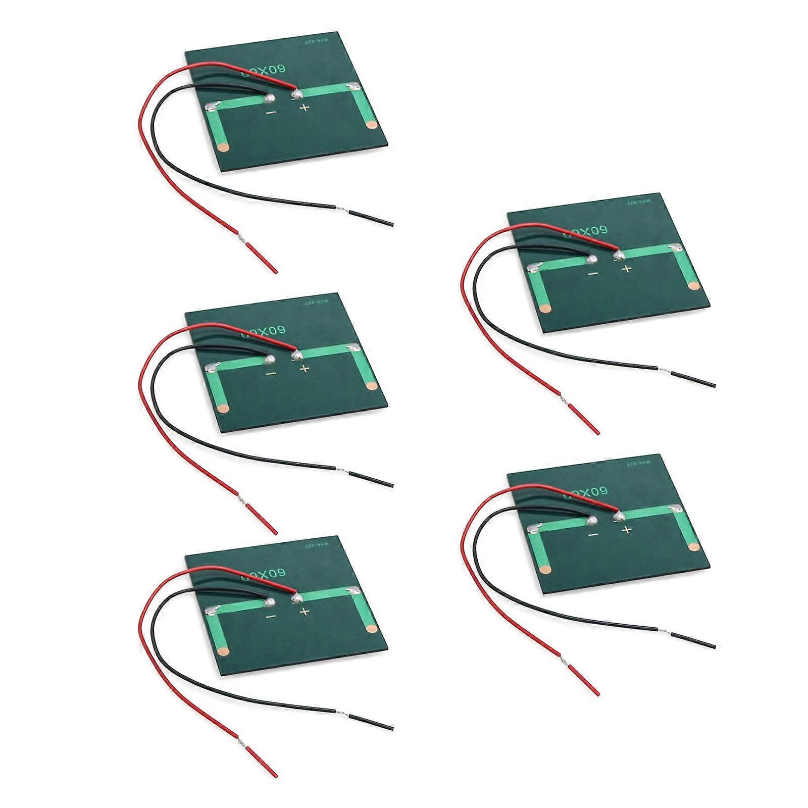 Solar Panel with Wire 3.0V 100MA Dripping Glues Plate Solar Panel Polycrystalline Silicon Board Solar Systems Module Multicolor