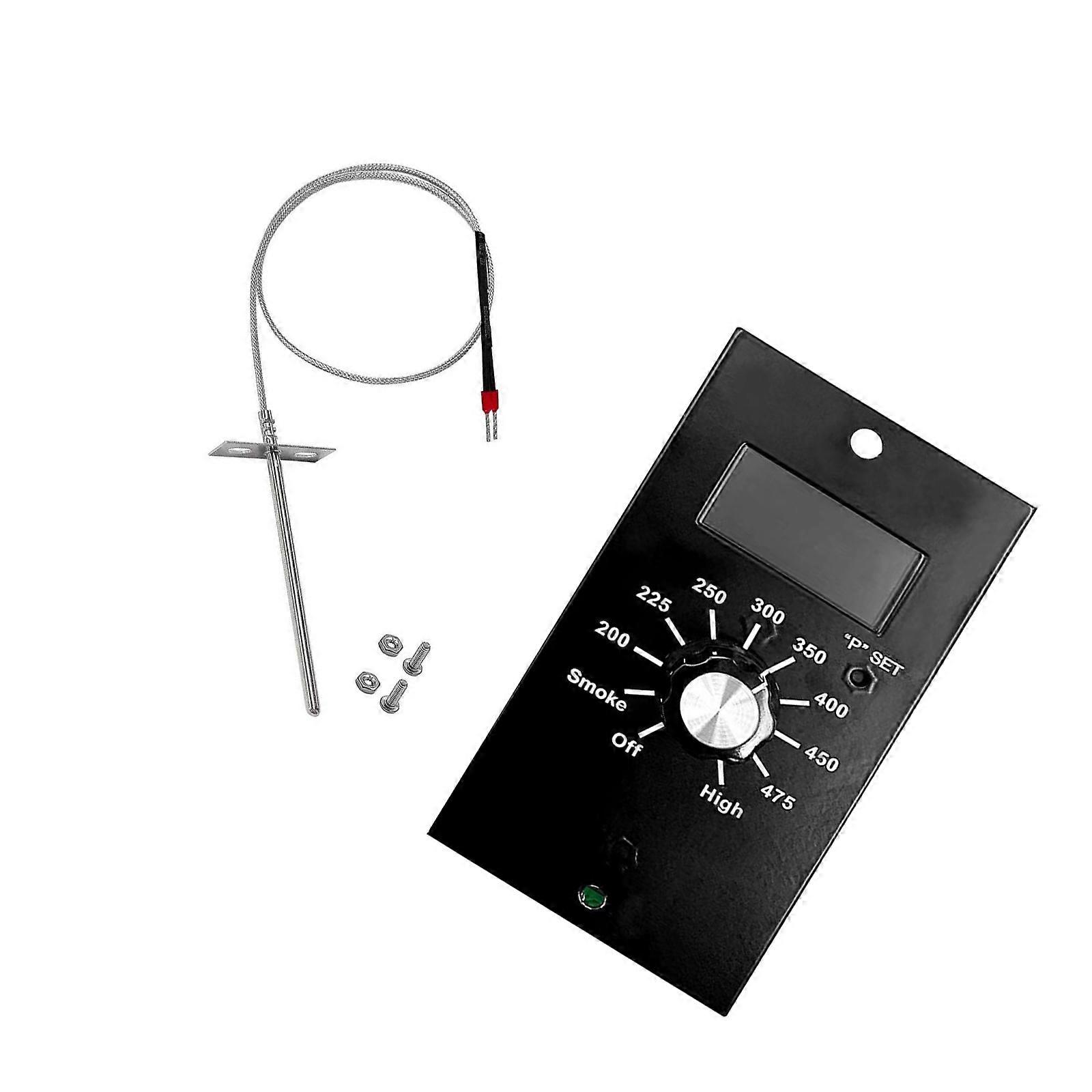 Additional SUS304 Barbecue Temperature Transducer Consistent Pellet Smokers Includes Mounting Hardware Multicolor