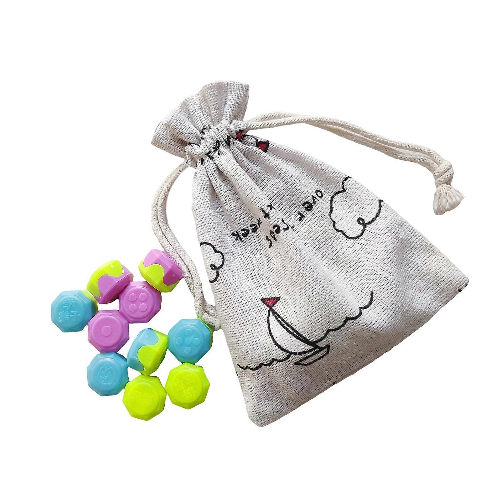 Stone Grabbing Traditional Gonggi Game Toy For Early Learning Centers Boosting Fine Motor Skills And Cognitive Ability Multicolor