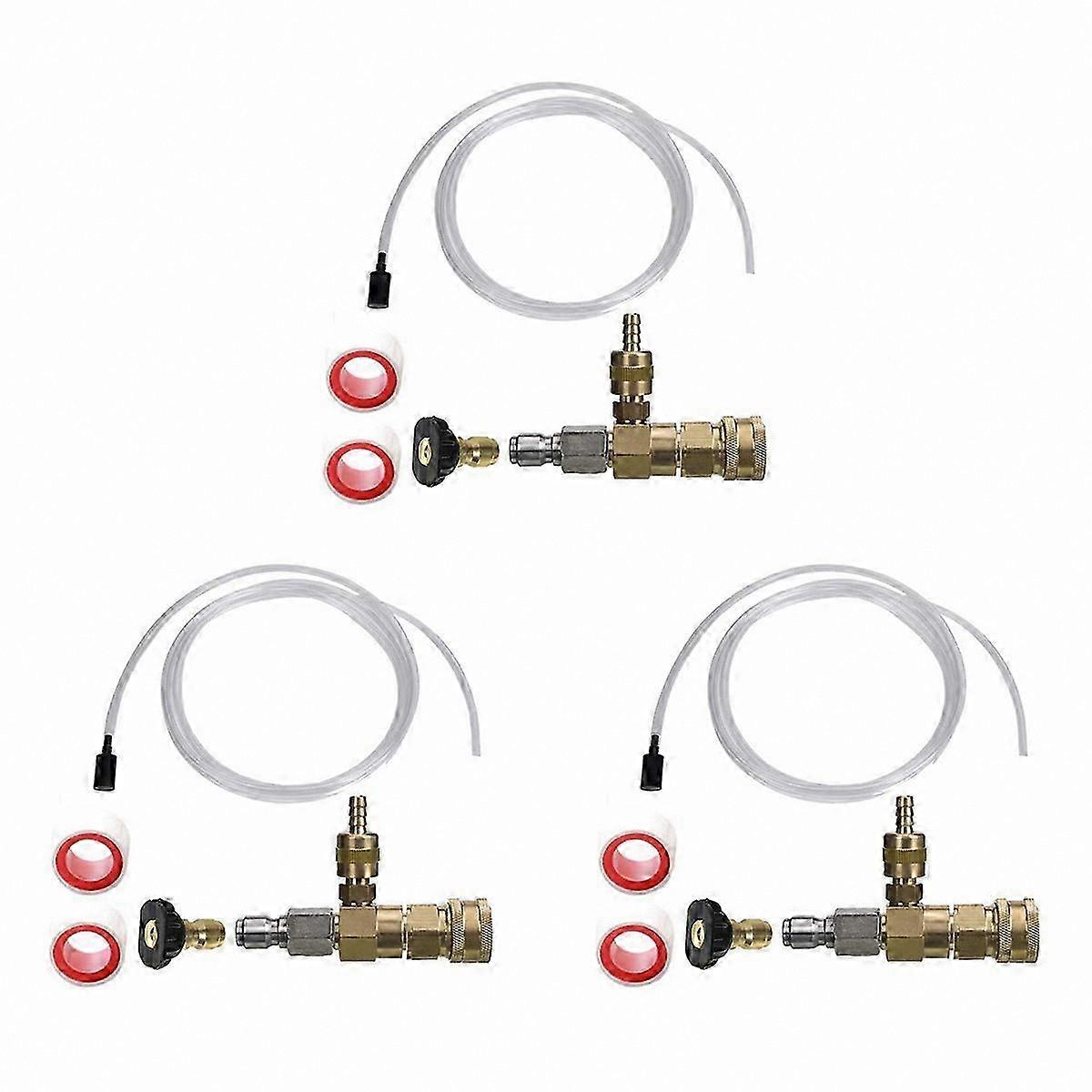 3/8 Inch Adjustable Soap Injector Kit for Chemical Applications