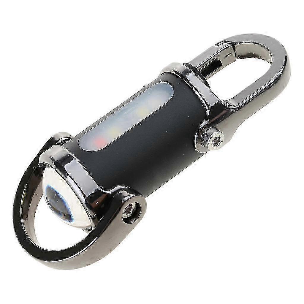 Outdoor LED Work Light Keychain Flashlight - Rechargeable for Adventure Keyring Use