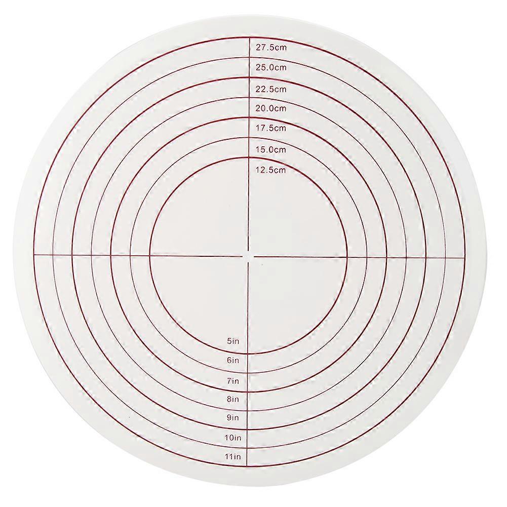 Cake Decorating Turntable DIY Rotating Cake Stand Base Kitchen Baking Utensils with Buckle