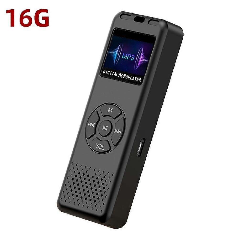 Compact 8G 16G 32G MP3 MP4 Player with Bluetooth FM Radio Voice Recorder and HiFi Audio Support for Music and E-Book Reading