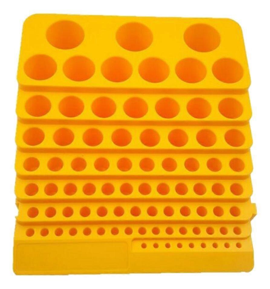 Storage Box Organizer  Milling Cutter Storage Box Tool Accessory Storage Box CNC Tool Holder Reamer Drill Bit Storage Box