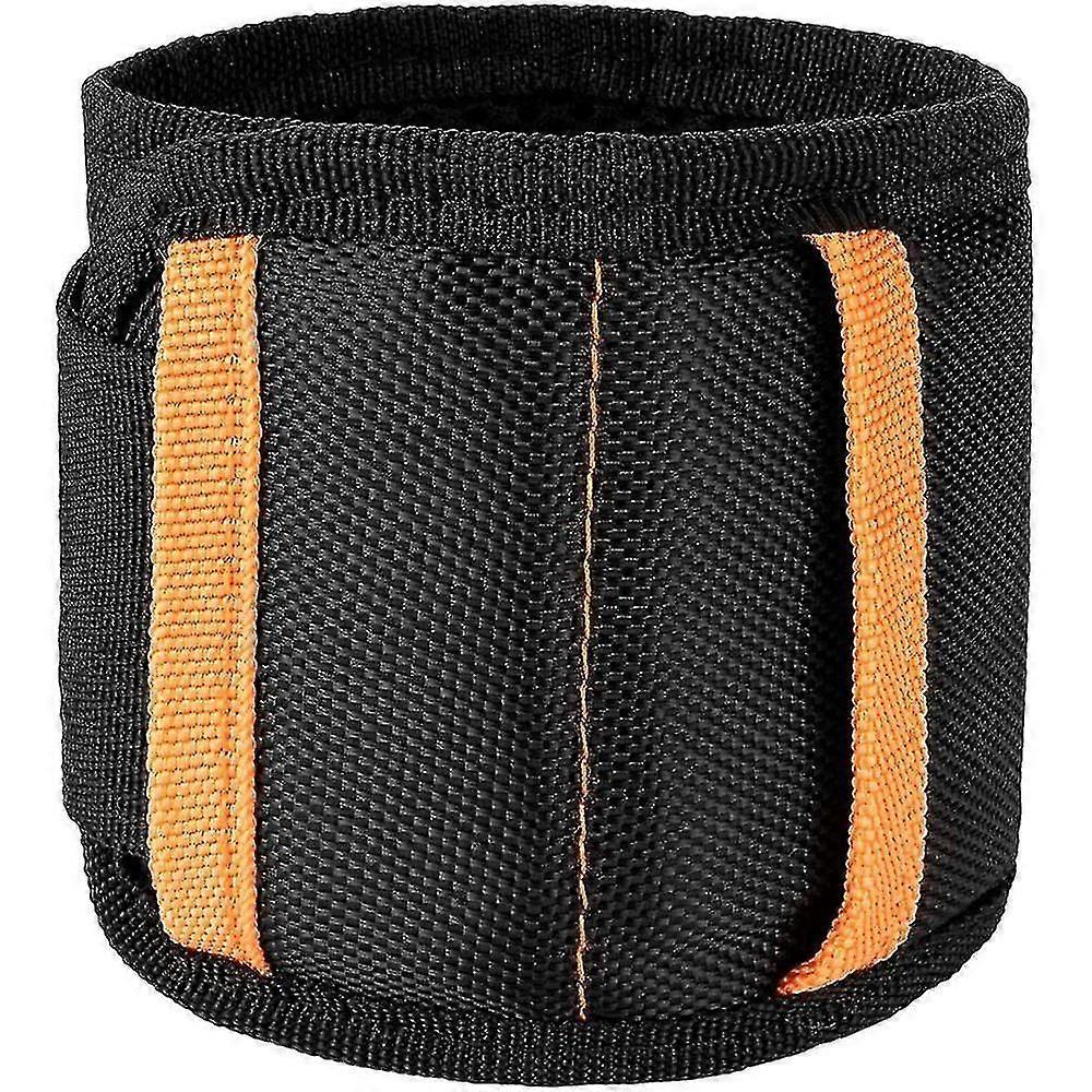 Adjustable Men'S Magnetic Bracelet With 20 Powerful Magnets Bracelet Compatible With Holding Screws, Scissors, Small