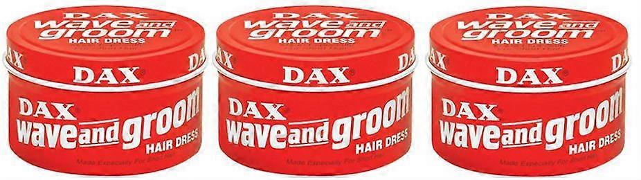DAX Wave & rochie de păr mire roșu 99g (3 bucăți)