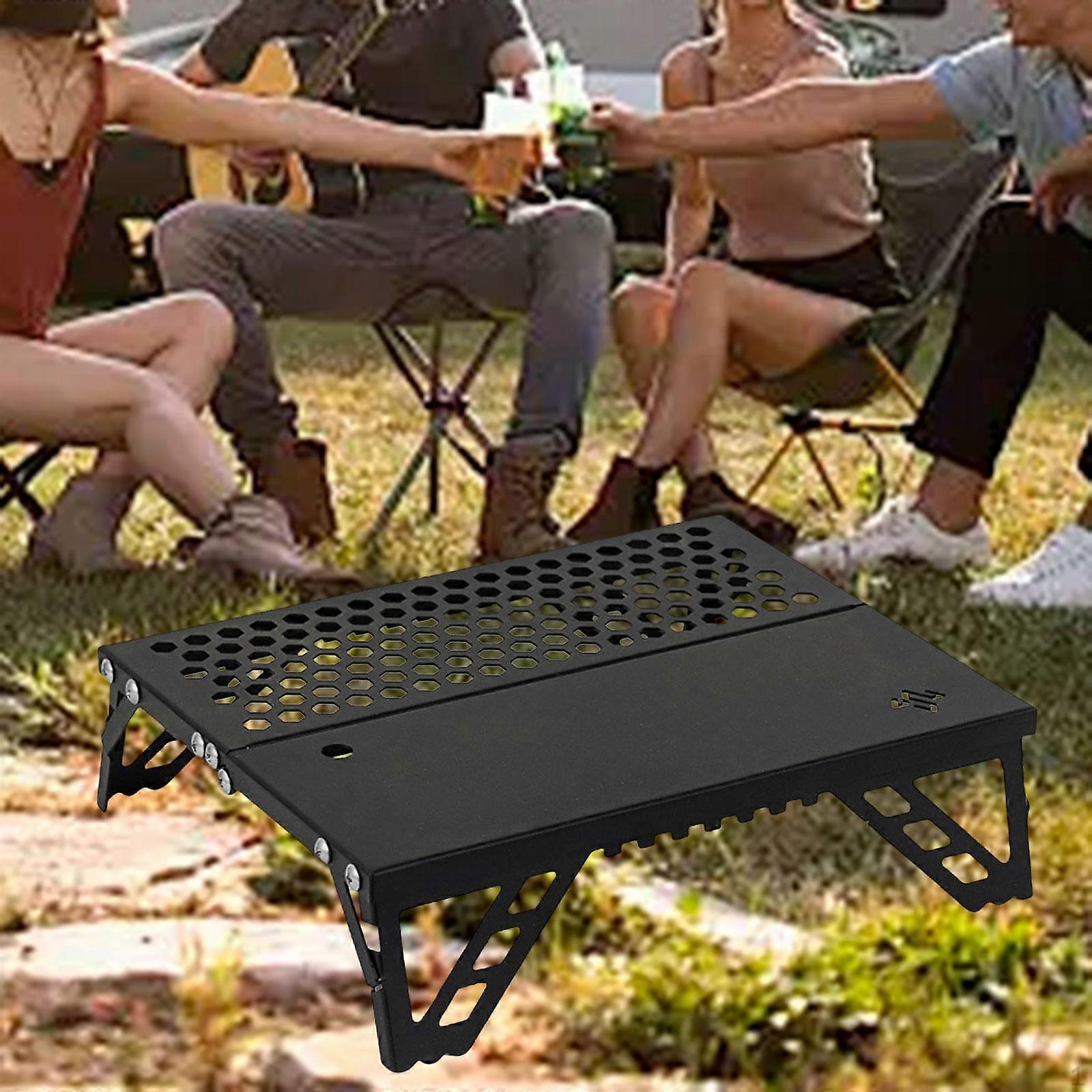 Folding Camping Table Ultralight Desk Versatile Practical Mini Low Beach for Sand Barbecue
