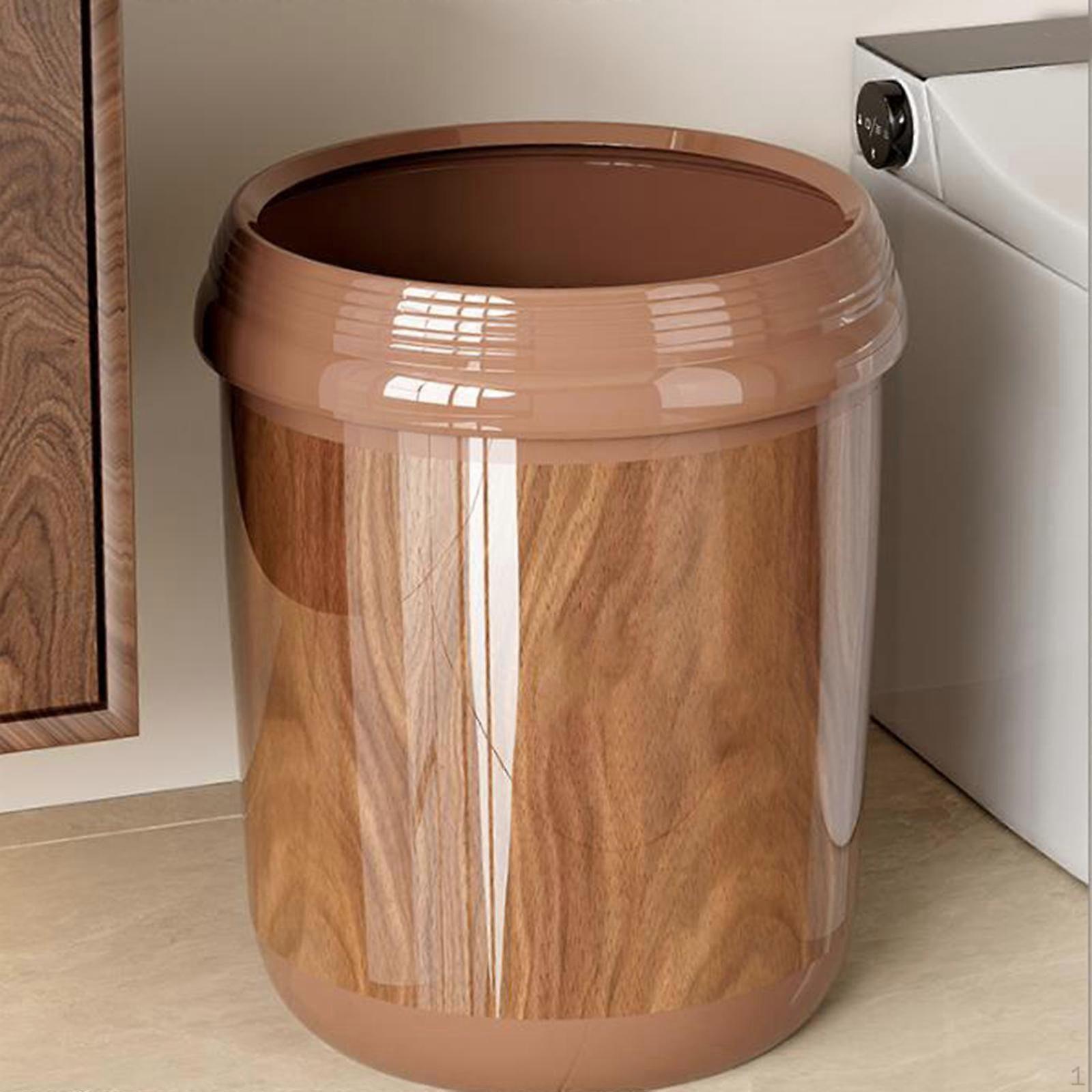 Trash Can Garbage Decorative Modern, Stylish, Bin Waste Basket for Office under Desk