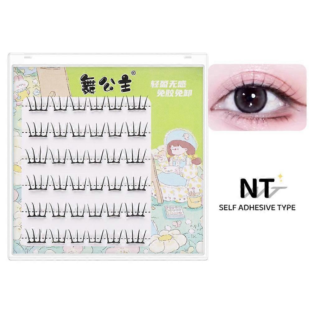 DIY Segmented False Eyelashes Multiple Styles Fake Lashes Fashion Lash Clusters  Men