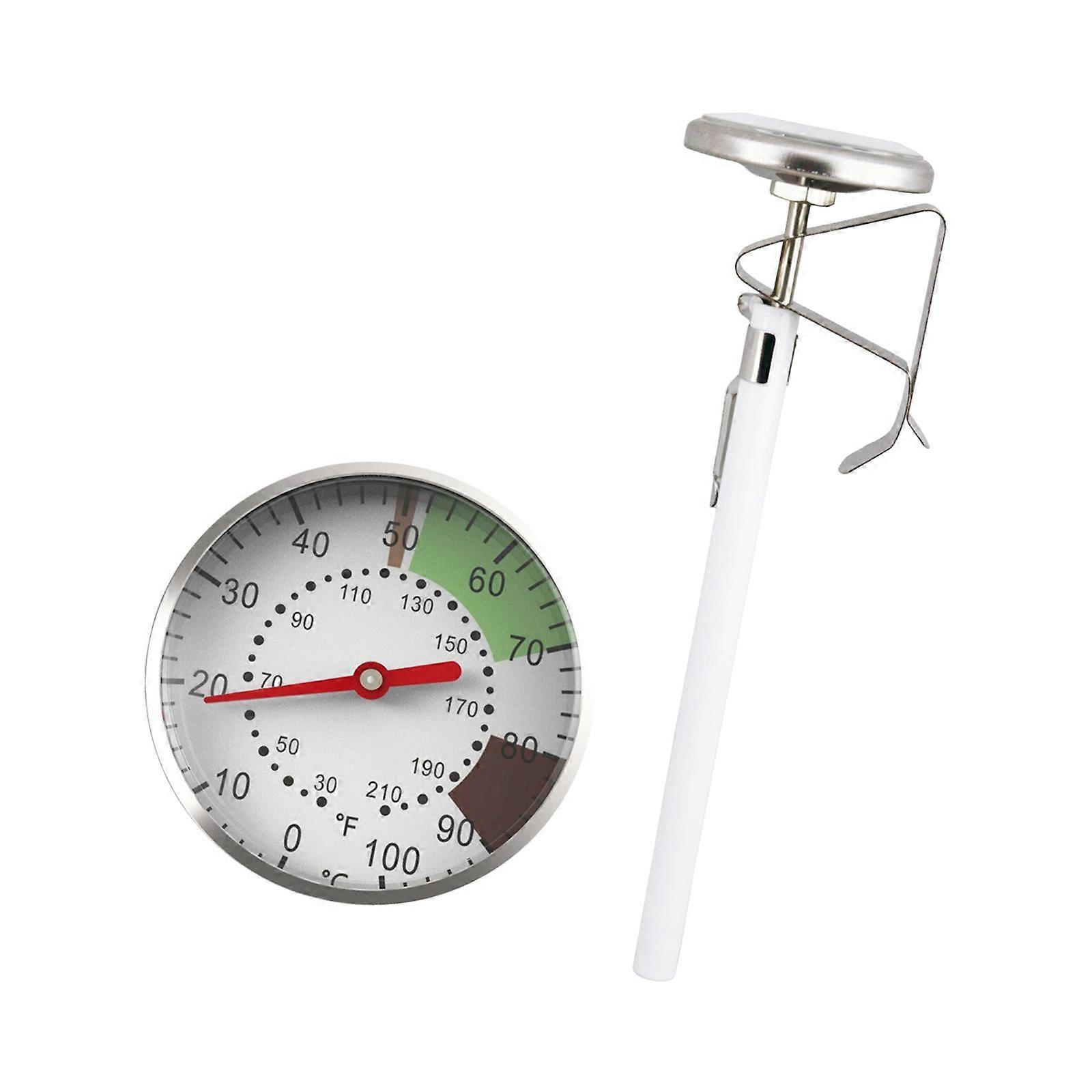 Hygienic Food Safe Thermometers With Quick Read Functionality For Coffee Brewing Milk Heating Applications Multicolor