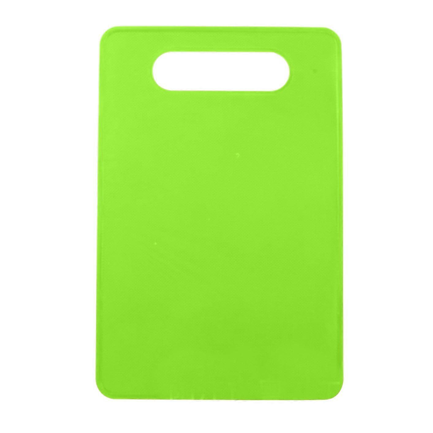 Eco-Friendly Green Plastic Non-Slip Cutting Board, Compatible with Kitchen Use – Durable & Easy Clean