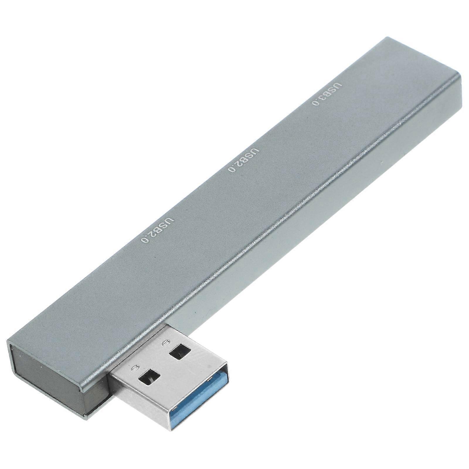 USB Splitter Slim Portable Data USB Hub USB Expander 3 Port USB Hub for Laptop