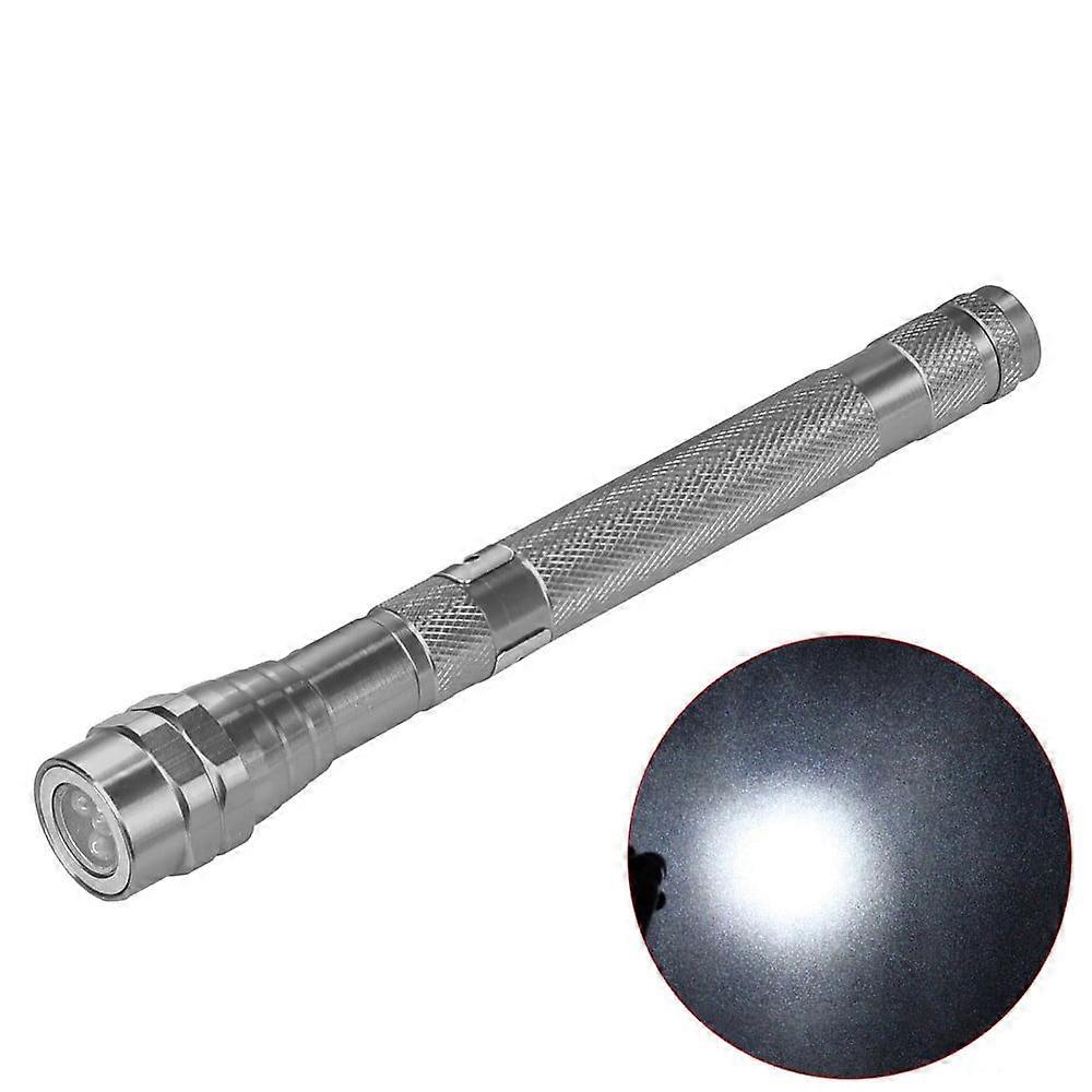 Kayannuo Deals Flexible Torch Telescopic 3 LED Magnetic Pick Up Tool Light Flashlight