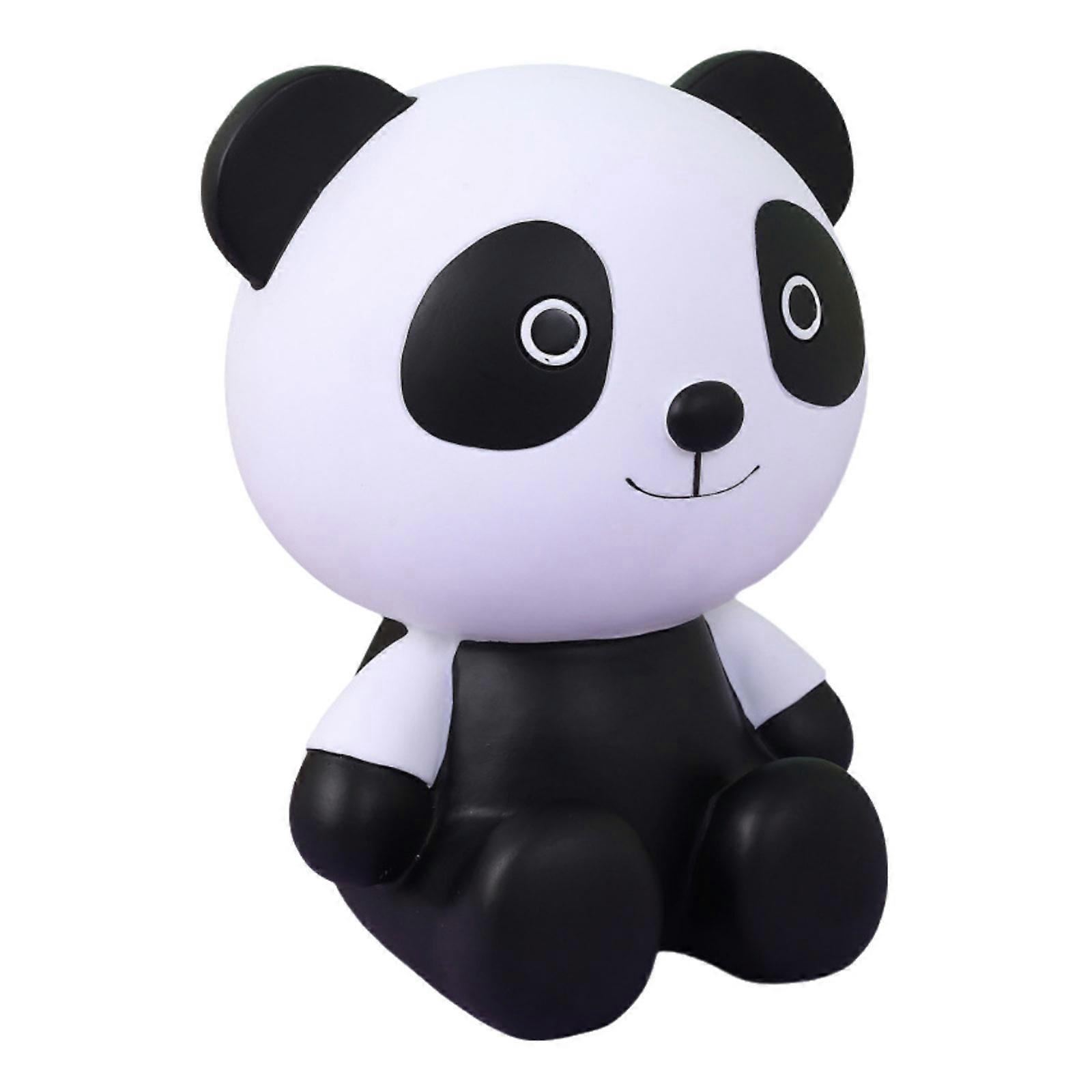Fun Panda Money Case Practical Money Box Coin Storage Case Safe Material,Suitable for Different Place Lovely Gift Multicolor