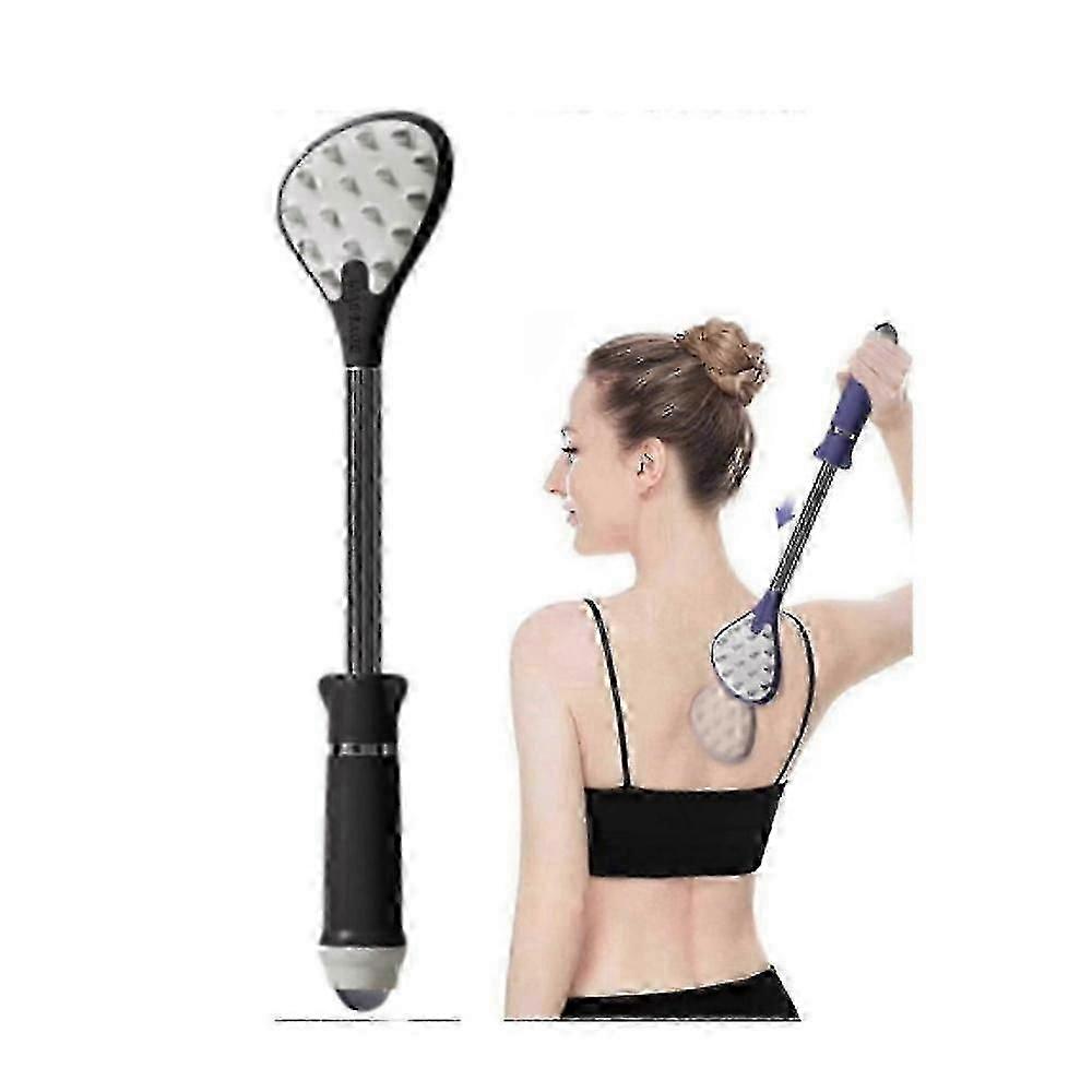 Back Scratching Massager, Tools to Relieve itching, Acupoint Massager, Portable Extendable Back Scratcher, Stainless Steel Telescoping Back Scratcher