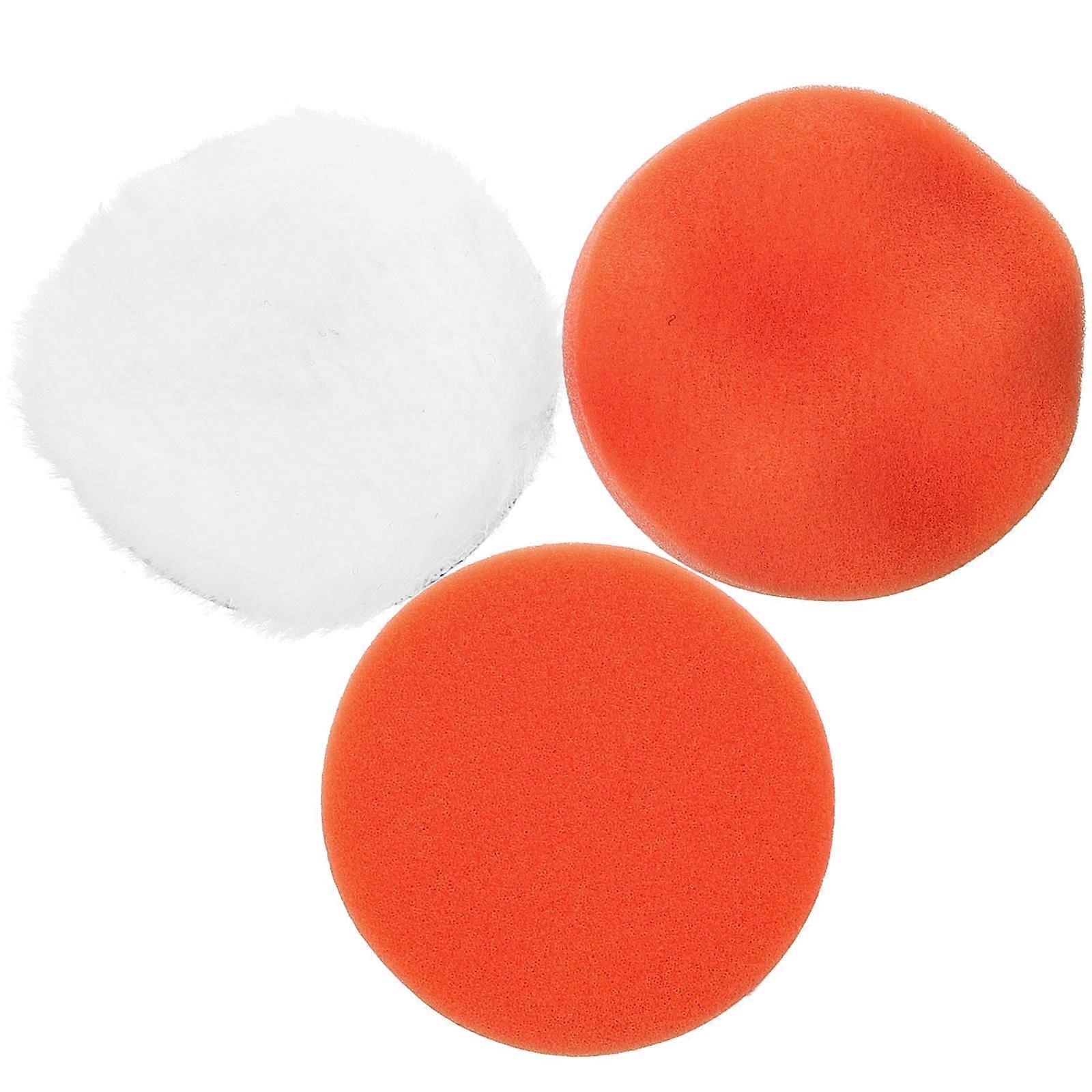 3pcs Drill Buffer Attachment Buffer Sponge Pad Buffing Polishing Pad Accessory