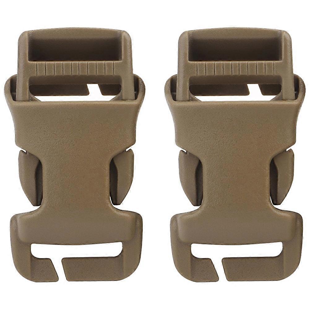 2Pcs Side Release Buckles Detachable Plastic Buckle Clips Backpack Belt Replacement Buckle
