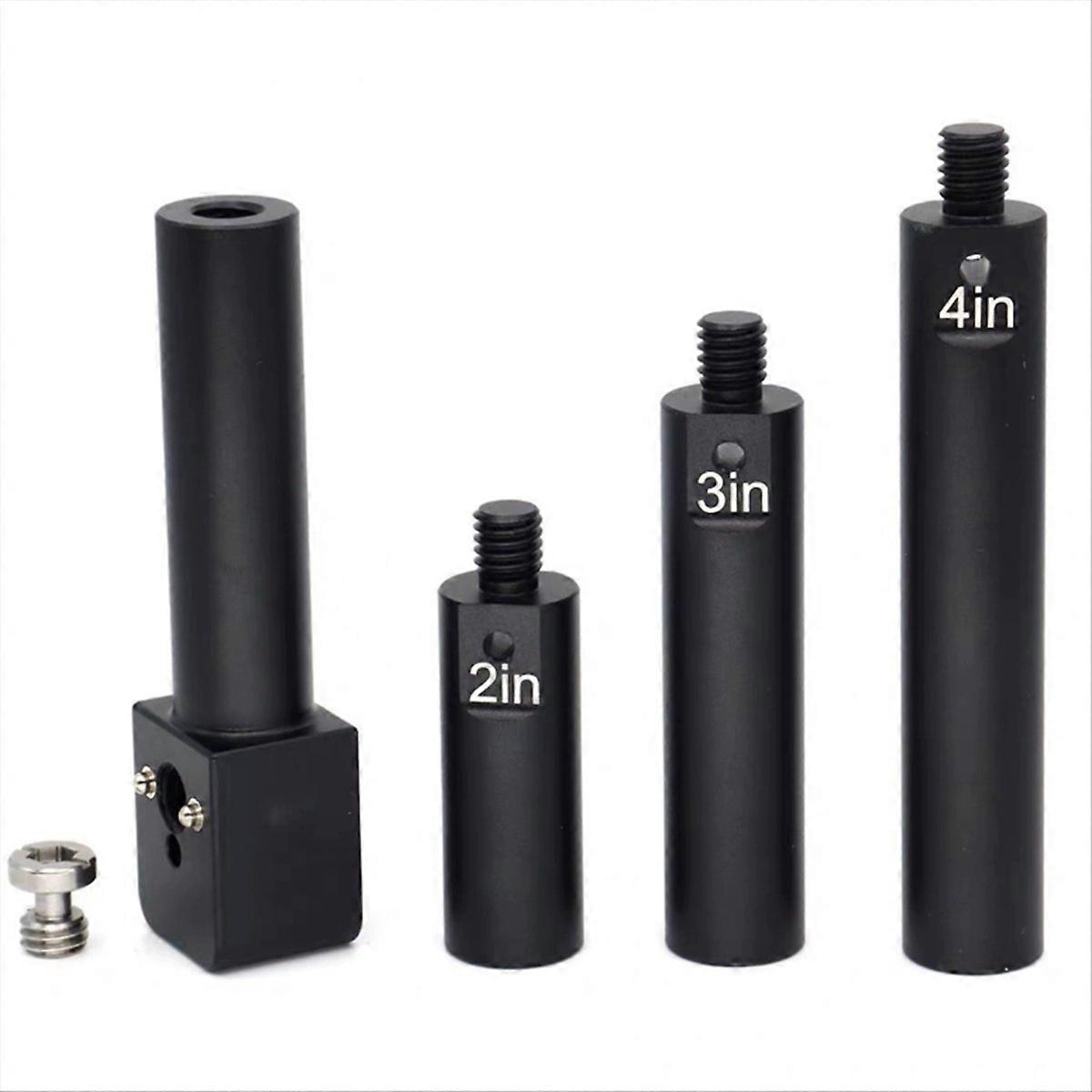 19mm Pole Mounting Bracket 3/8 Screws, Anti Twist Elastic Positioning Pin, 4 Sections of Length for