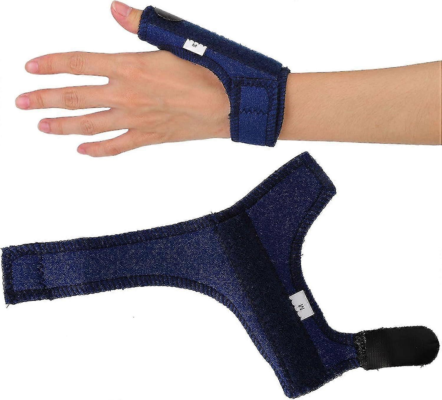 Thumb Splint For Kids, Comfortable Thumb Wrist Support Brace For Child, Adjustable Thumb Stabilizer Thumb Spica Splint For Right Or Left Hand(m)