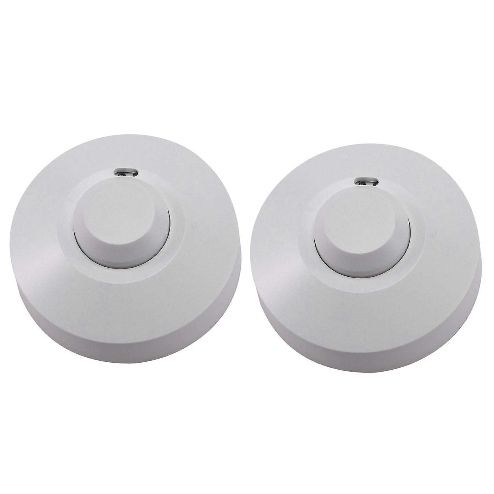 2X 220V 800W Microwave Sensor Pir Occupancy Body Motion Detector Light Switch