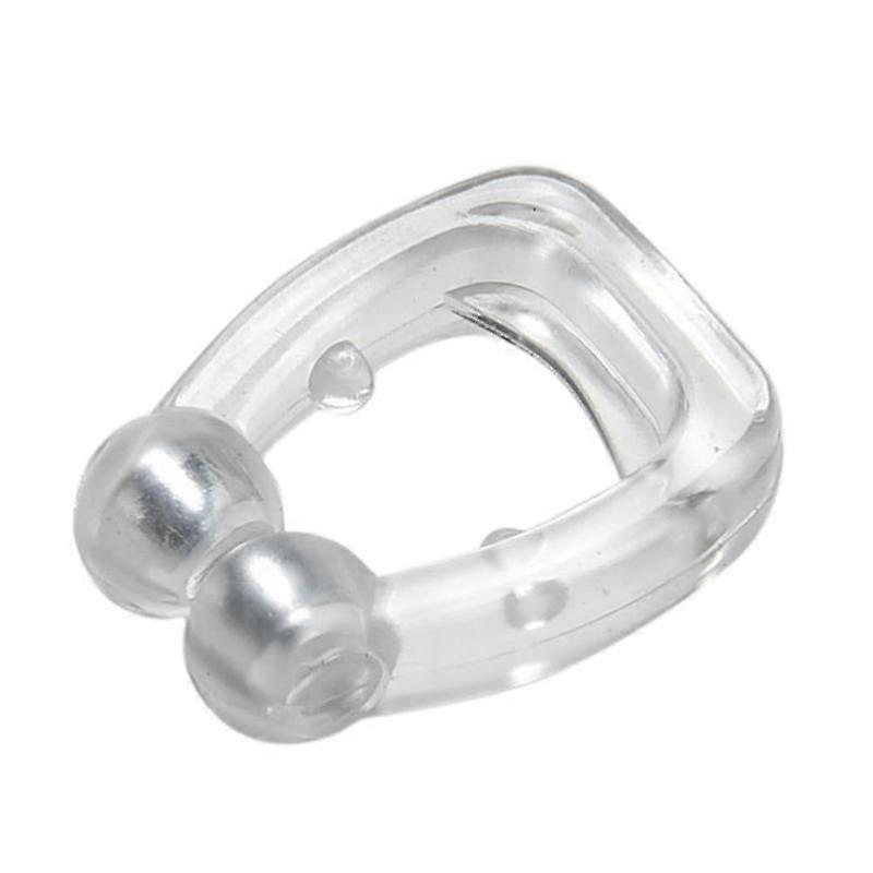 Anti Snore Nose Clip Silicone Snoring Stopper Device with High Powered Chip for Quiet Sleep