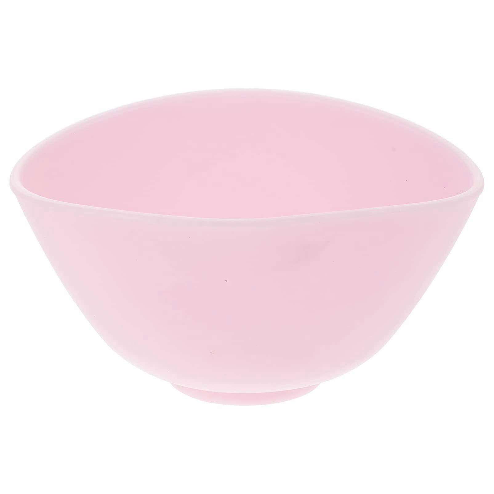 Silicone Facial Mask Mixing Bowl Set with Lids, Multipurpose for Skincare and Kitchen Use
