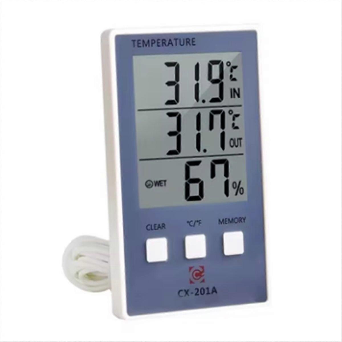Thermometer Hygrometer Indoor Outdoor Temperature Humidity Meter