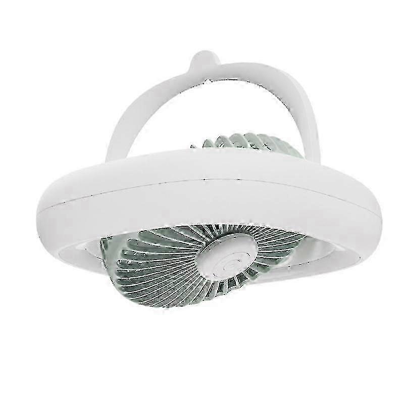 4000mAh USB Rechargeable Remote Control Ceiling Fan with LED Lamp, Hanging Fan for Home w