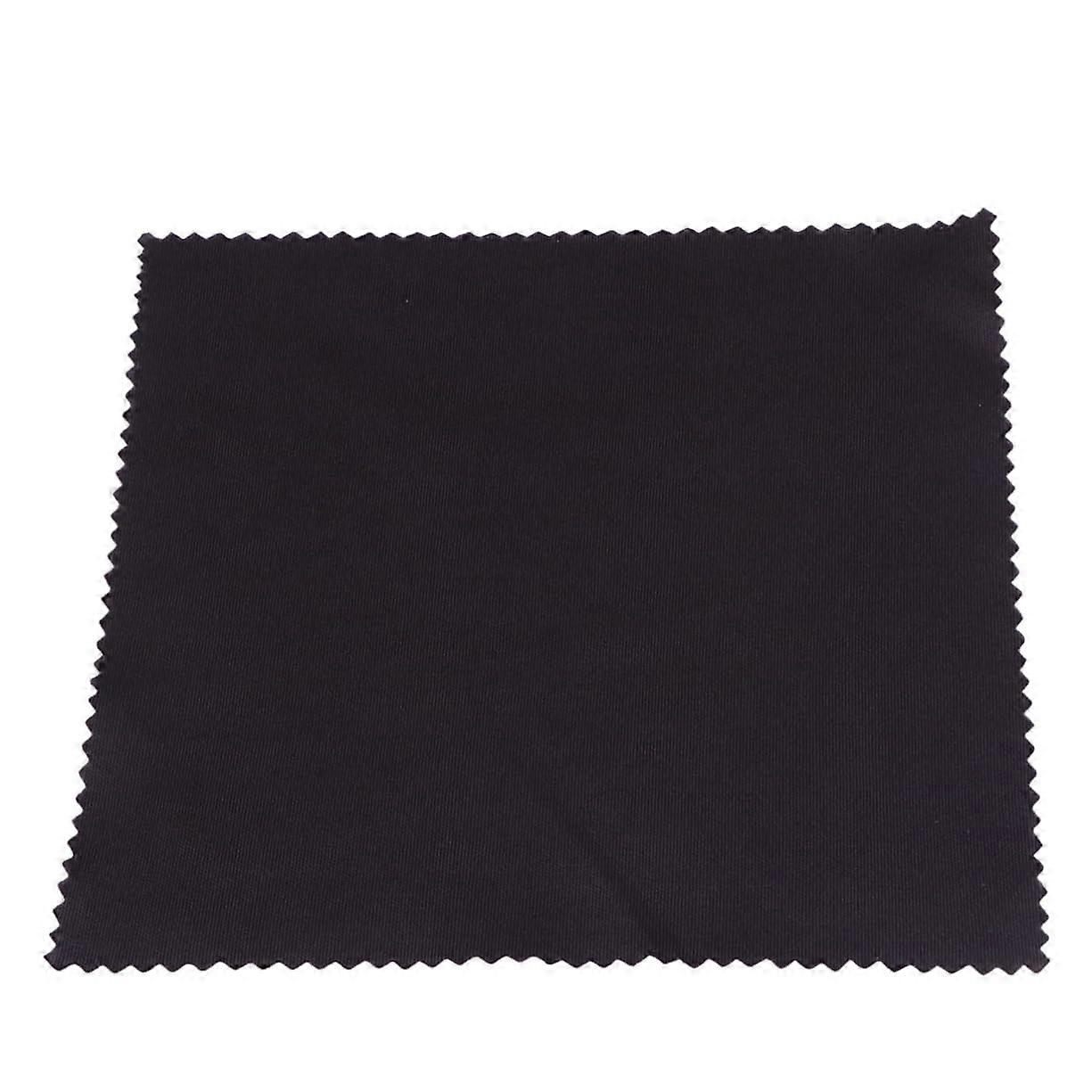 100pcs Microfiber Cleaning Cloths for Glasses Screens and Lenses Soft Lint MultiSurface Black