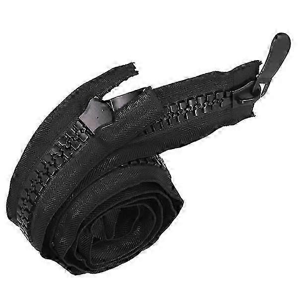 Hard plastic polyester super large open zipper for DIY sewing tailoring craft