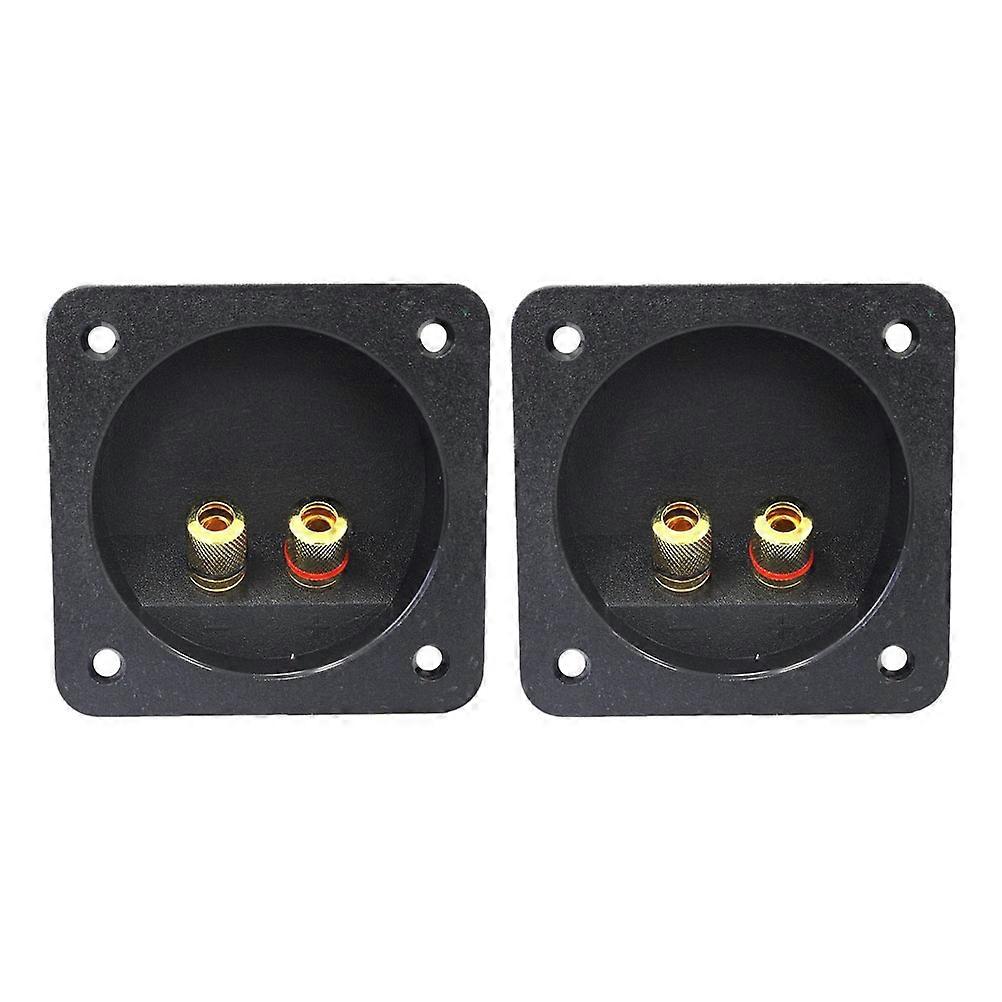 2Pcs Loudspeaker Connector Terminal for 2-Way Speaker Accessory Use