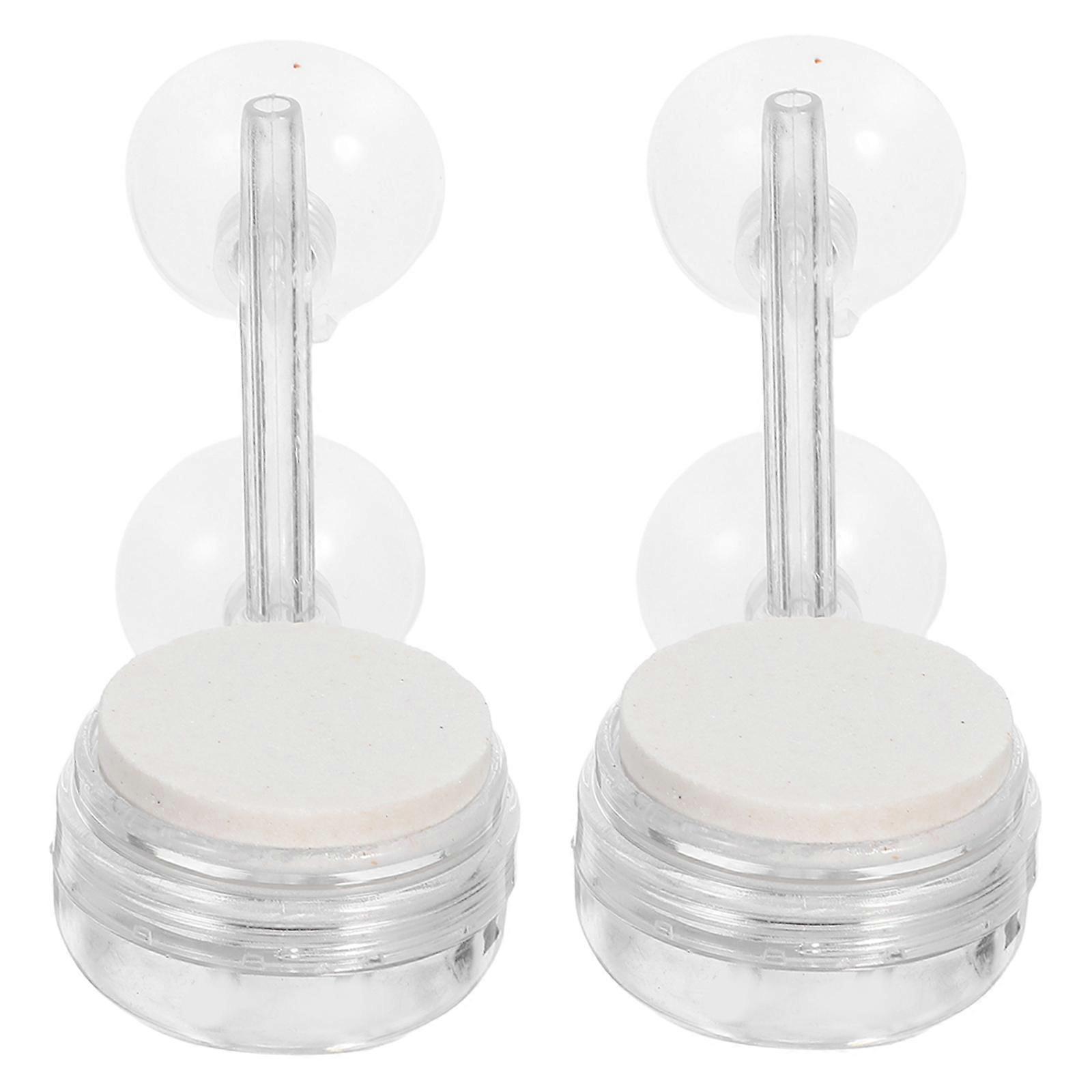 Nano Bubble Air Stone Aquarium Oxygen Diffuser for Fish Tanks 2Pcs