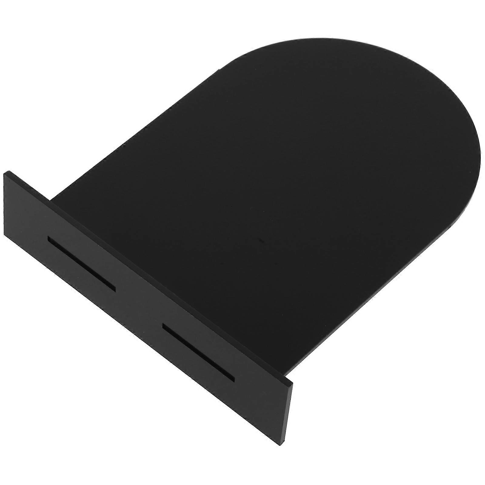 Black Acrylic Table Place Cards for Wedding Reception 3Pcs Arch Design