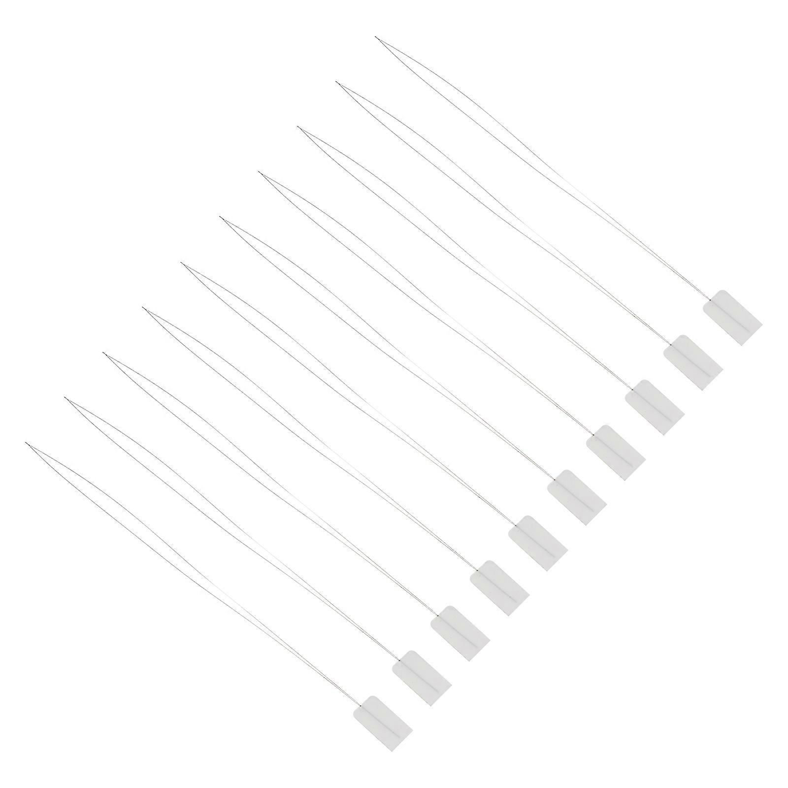 Embroidery Needle Opening Beading Needles for Stitching Use 50Pcs