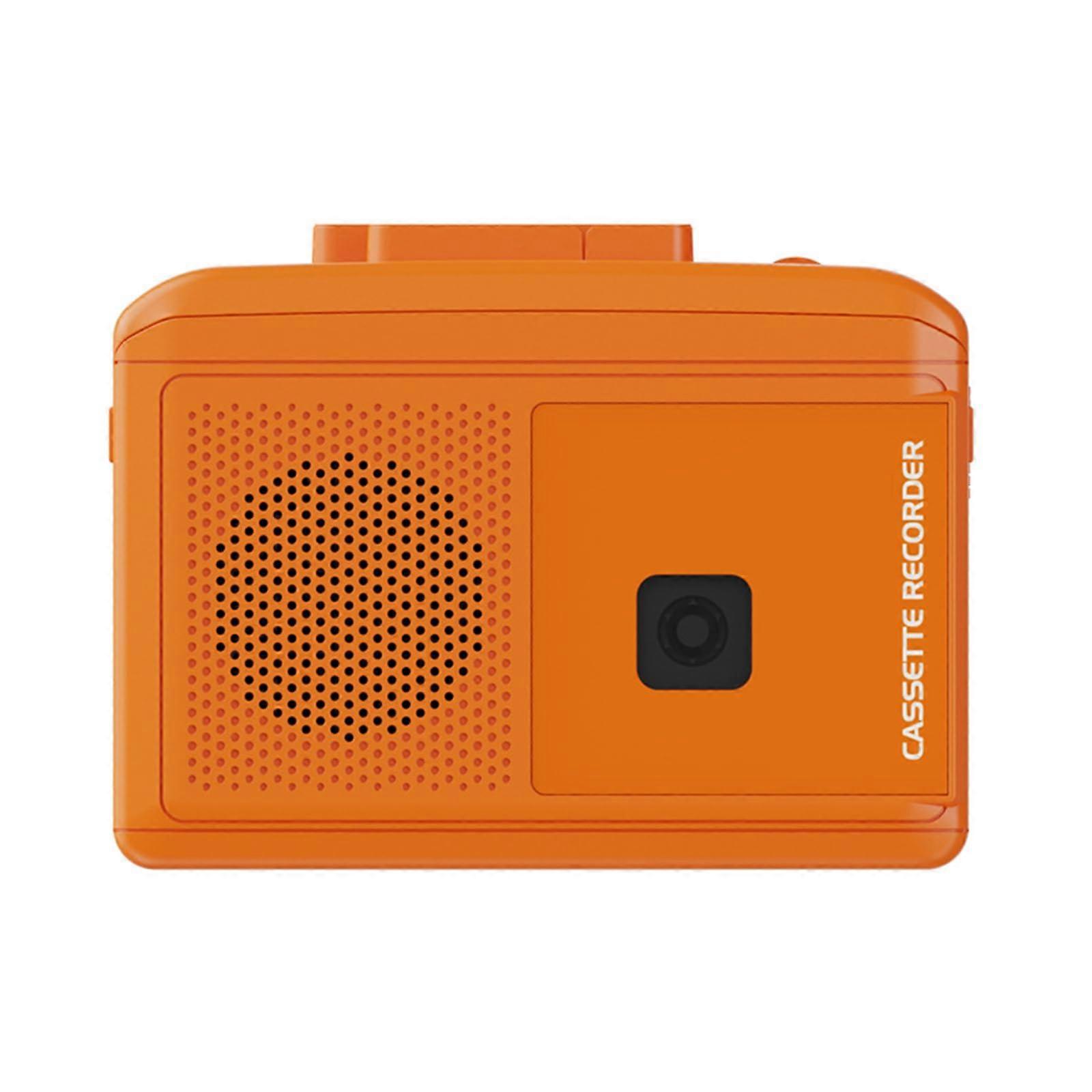 Cassette to MP3 Converter with USB, Clear Sound Output, Lightweight Audio Player for Travel