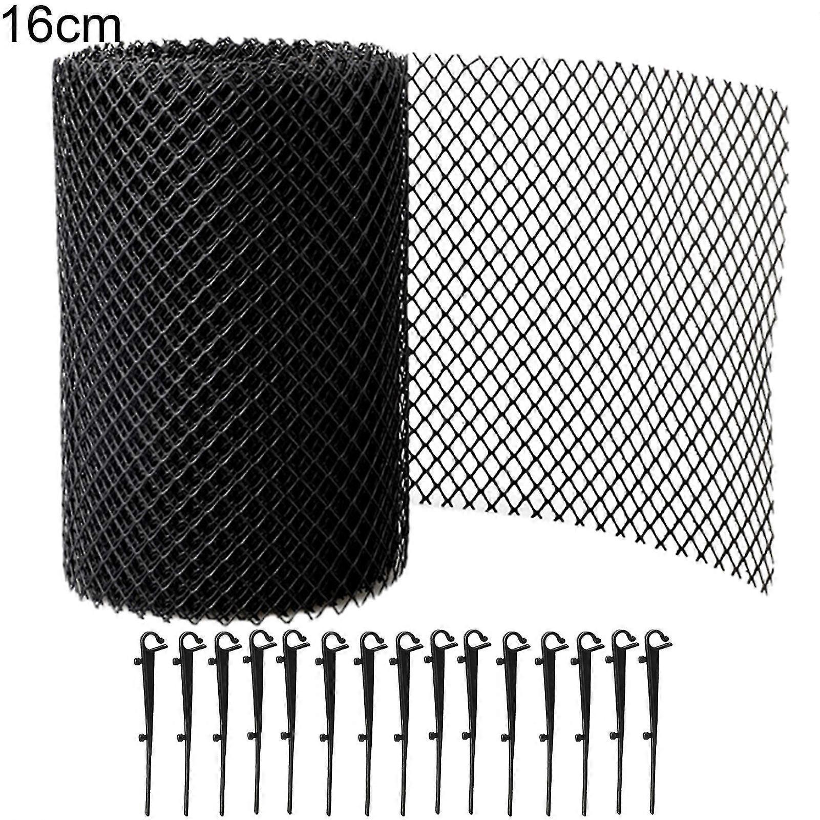 1 Set Drain Cover Mesh Reduce Overflow Protective Clogging-proof Plastic Gutter Guard Mesh Protector For Garden
