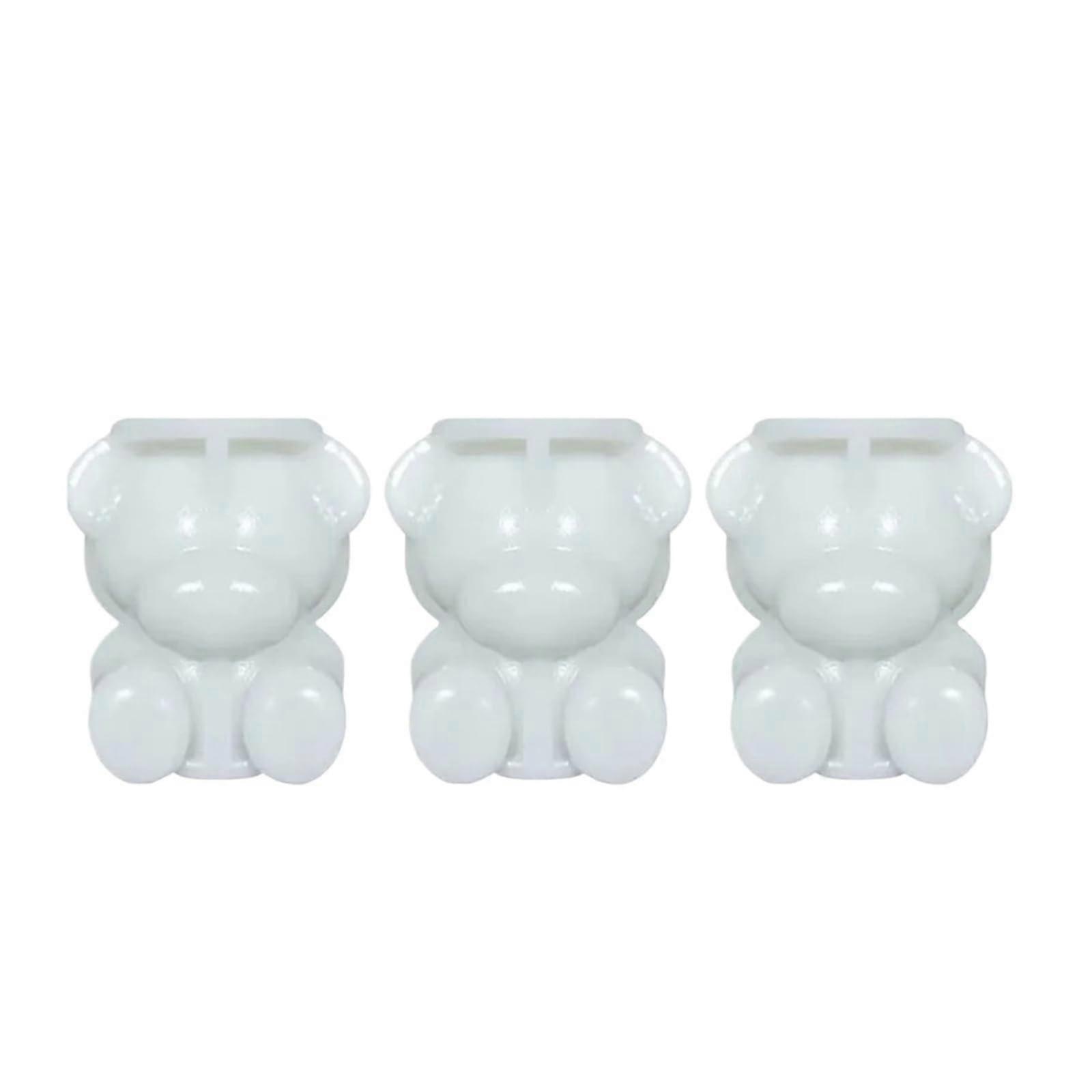 Silicone Ice Cube Mold 3PCS Set with Easy Ice Release and MultiShape Molding for Desserts