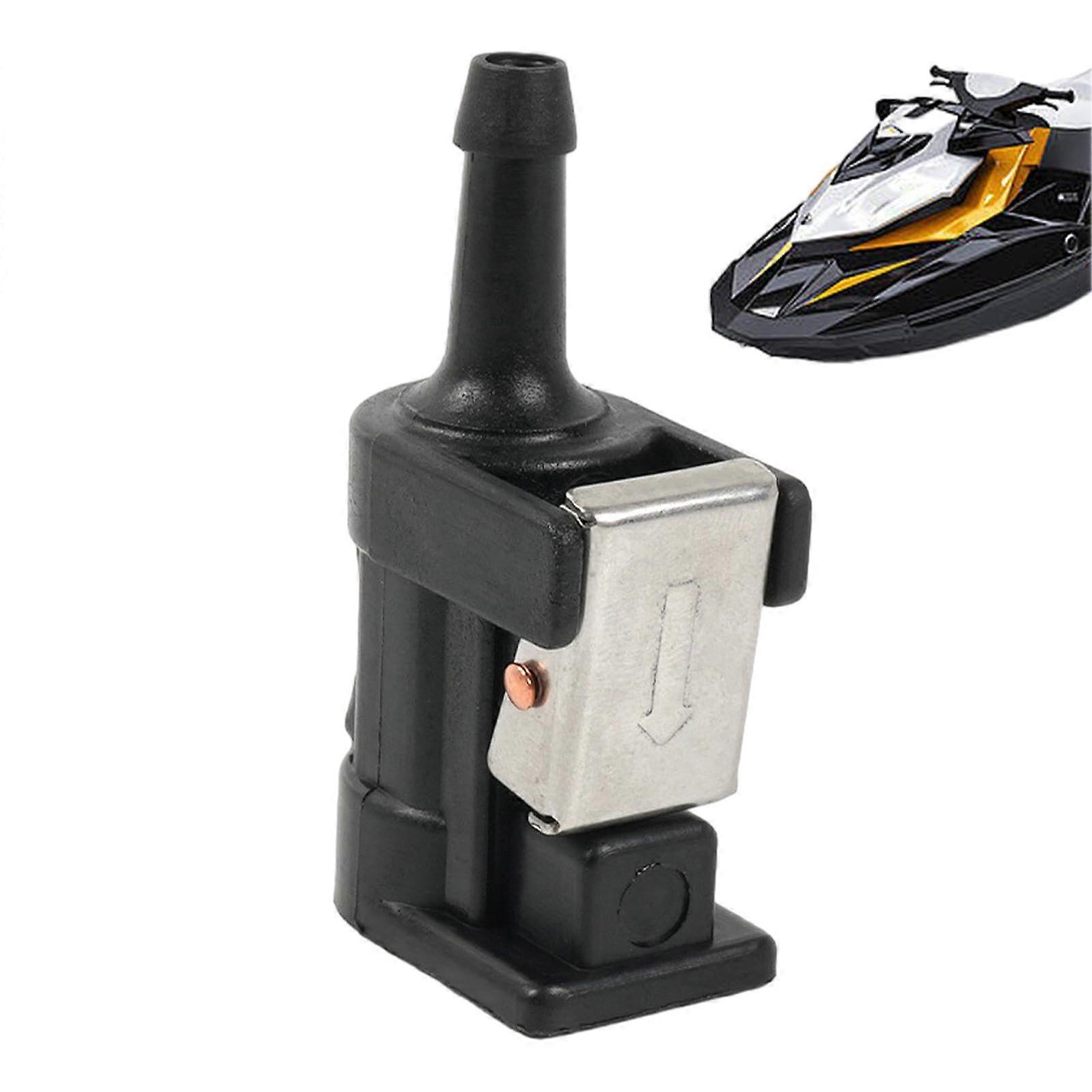 Outboard Oil Connector 6mm Marine Fuel Line Fitting for Engine Side Quick Release Wide Compatibility