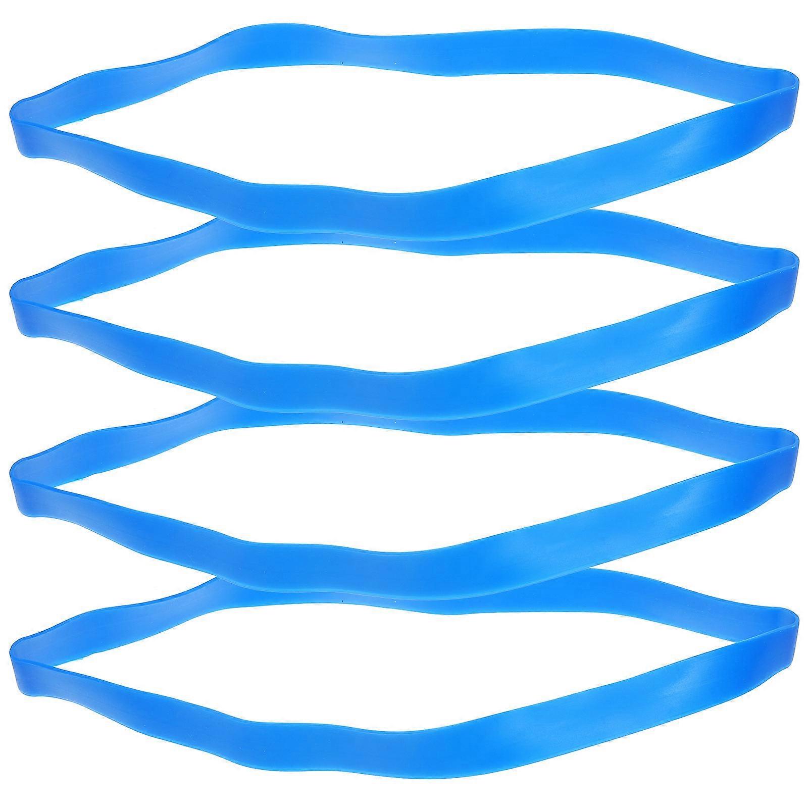 Silicone Beach Towel Bands for Stretchable Holding 12Pcs Sky-