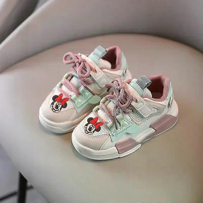 Mickey Mouse Kids Sneakers Boys Light Casual Shoes disney Girls Mesh Breathable Sneakers Fashion Toddler Shoes