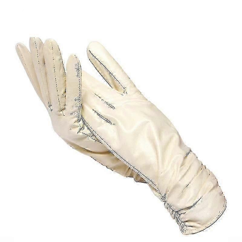 Winter Genuine Leather Gloves Suitable for Sheepskin
