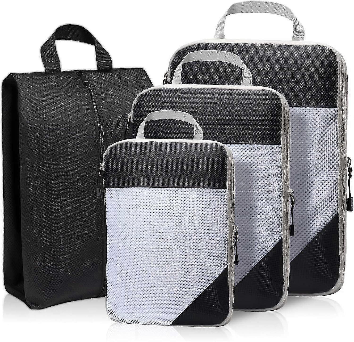 Compression Packing Cubes for Suitcases. Extensible Compression Cubes Suitcase