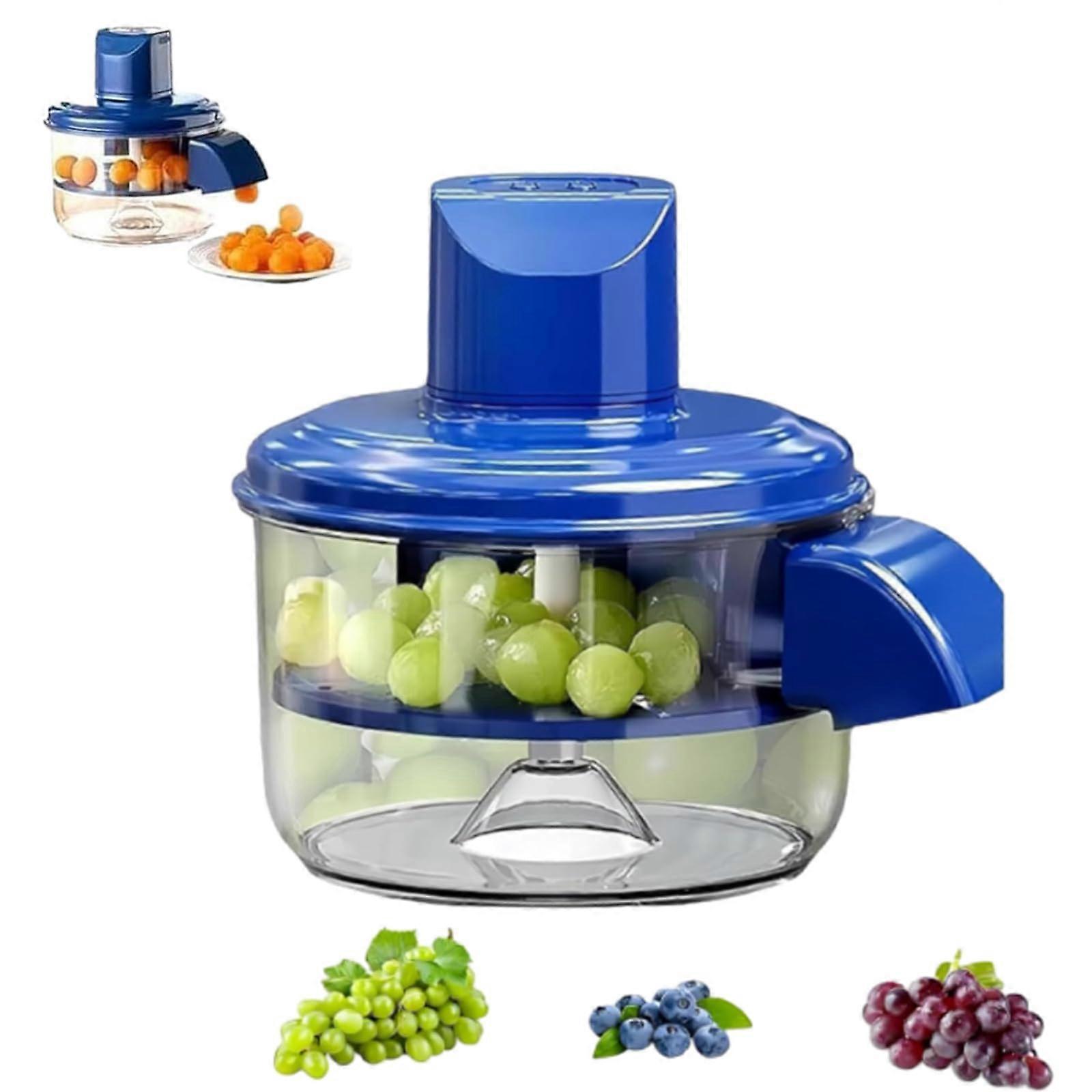 Transparent Electric Fruit and Vegetable Peeler with Automatic FiveBlade Precision for Kitchen Use