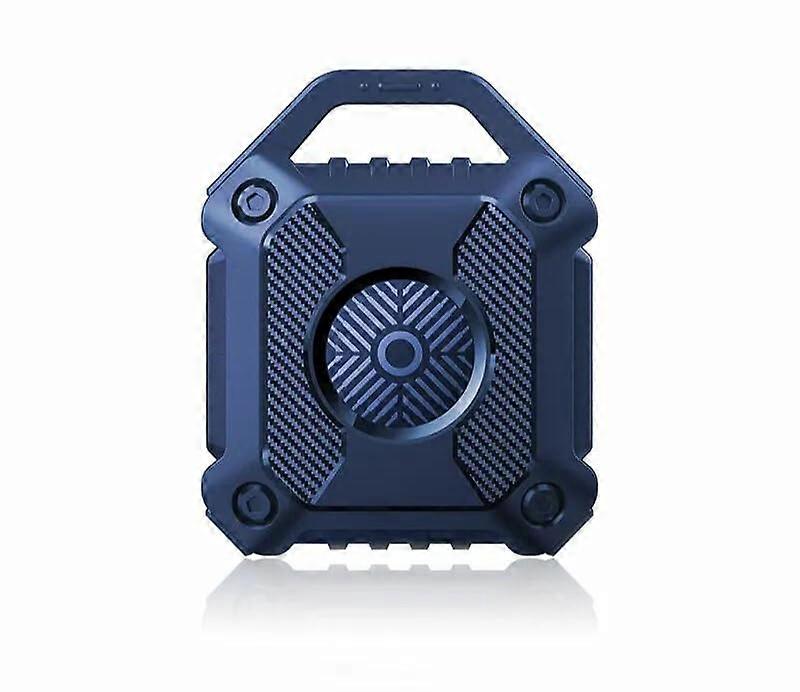 Keychain Holder Waterproof Shockproof AntiTheft Protective Case with Screws Navy Blue for AirTag