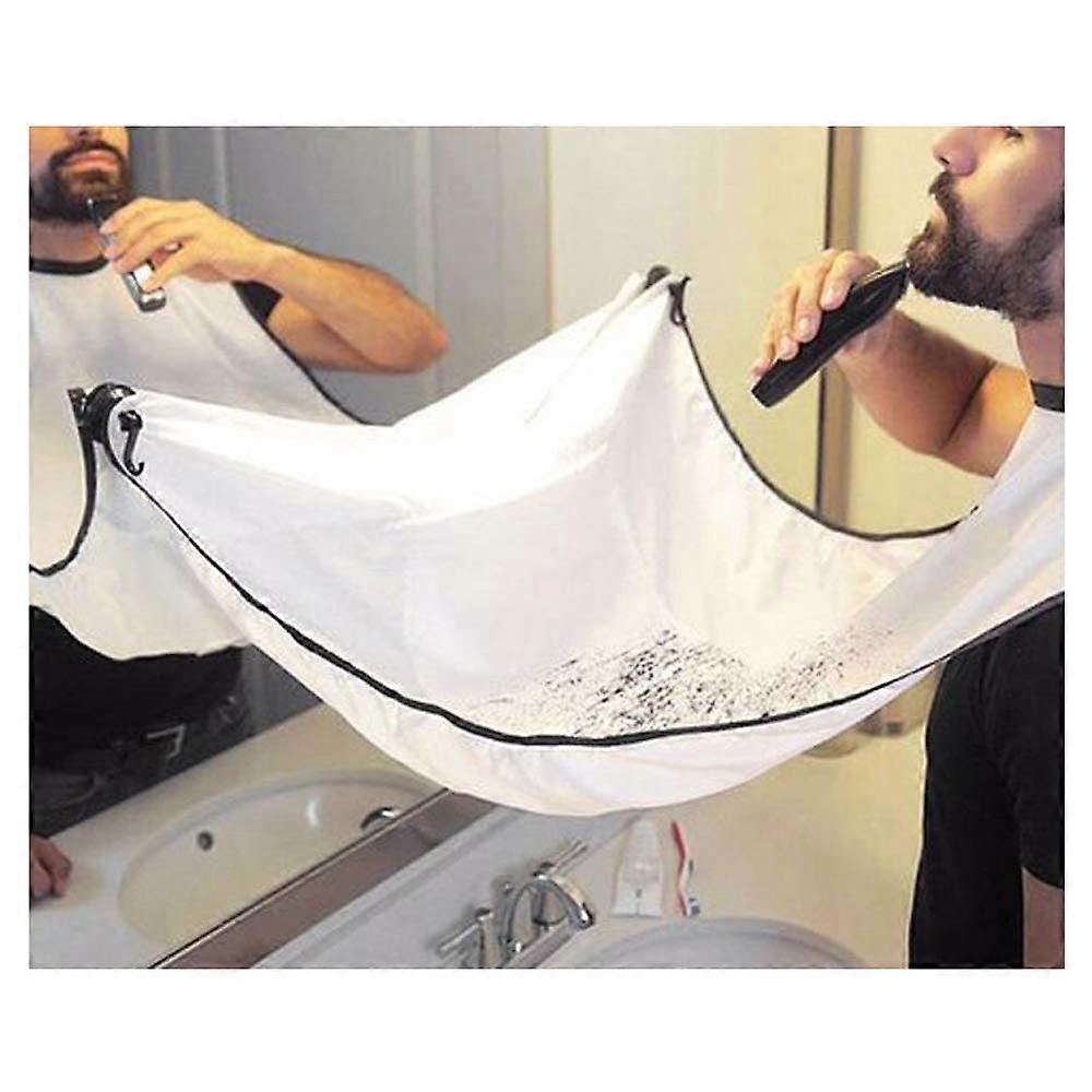 Beard Trimming Kit with Shaping Tool, Shaving Cape and Scissors for Mess Styling