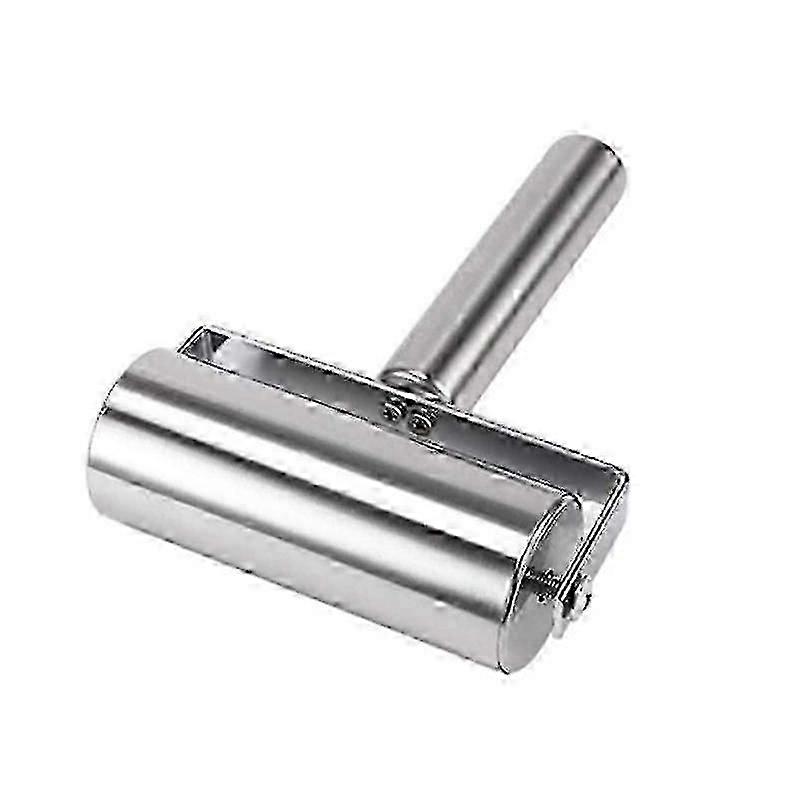 Sturdy Stainless Steel Dough Rolling Pin for Easy Baking