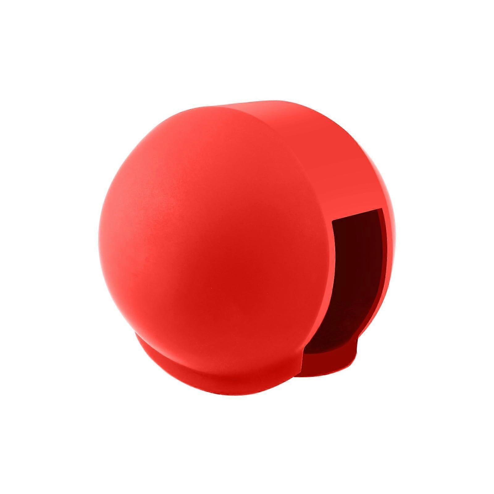 Red Silicone Waterproof Dustproof Flexible AntiScratch Lens Cover Protector for 360 Camera