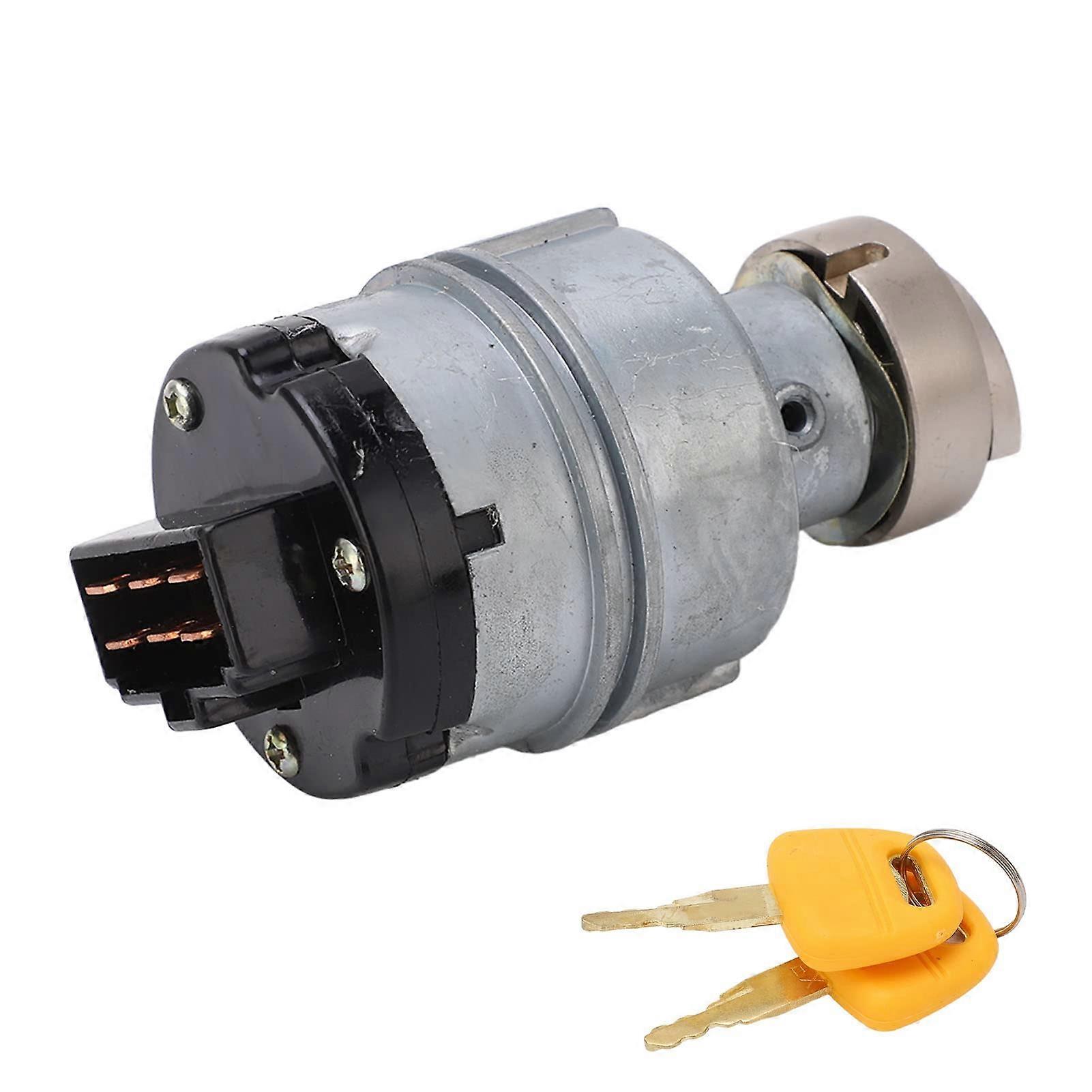 Excavator Ignition Switch Replacement with 2 Keys for Reliable Engine Start and Heavy Equipment