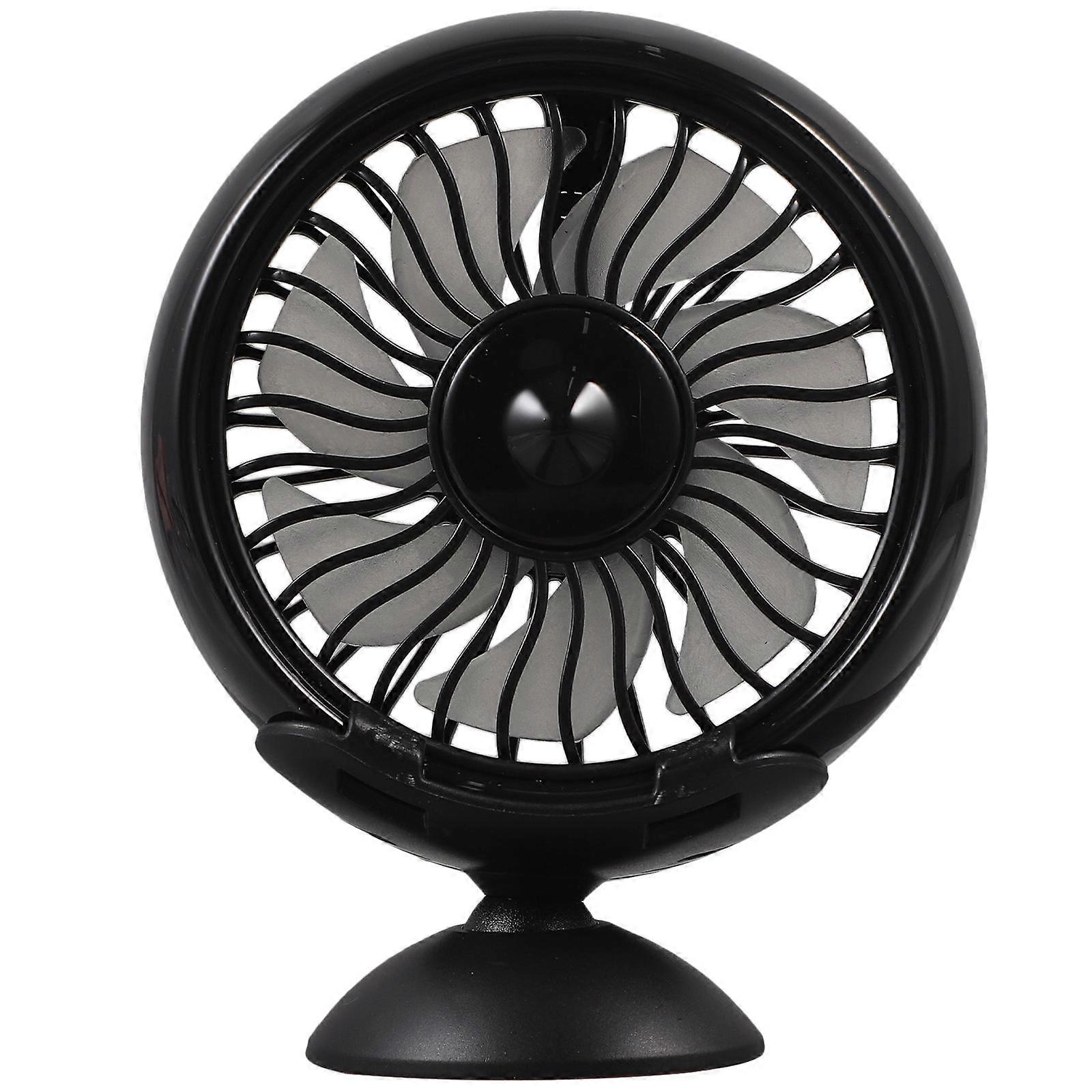 Portable Fan for Car Dashboard Fan for Cooling Function with 4Pcs USB Fans