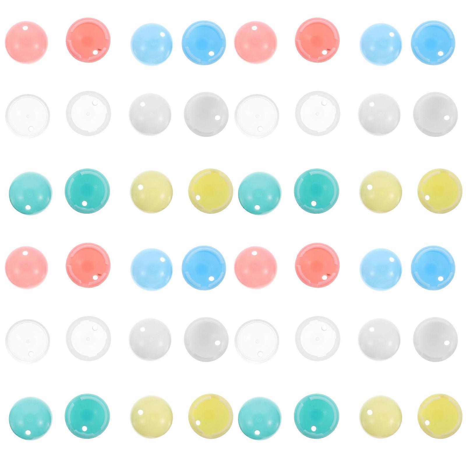 Toy Capsules Plastic Containers for Party Use with 30Pcs Mini Capsules